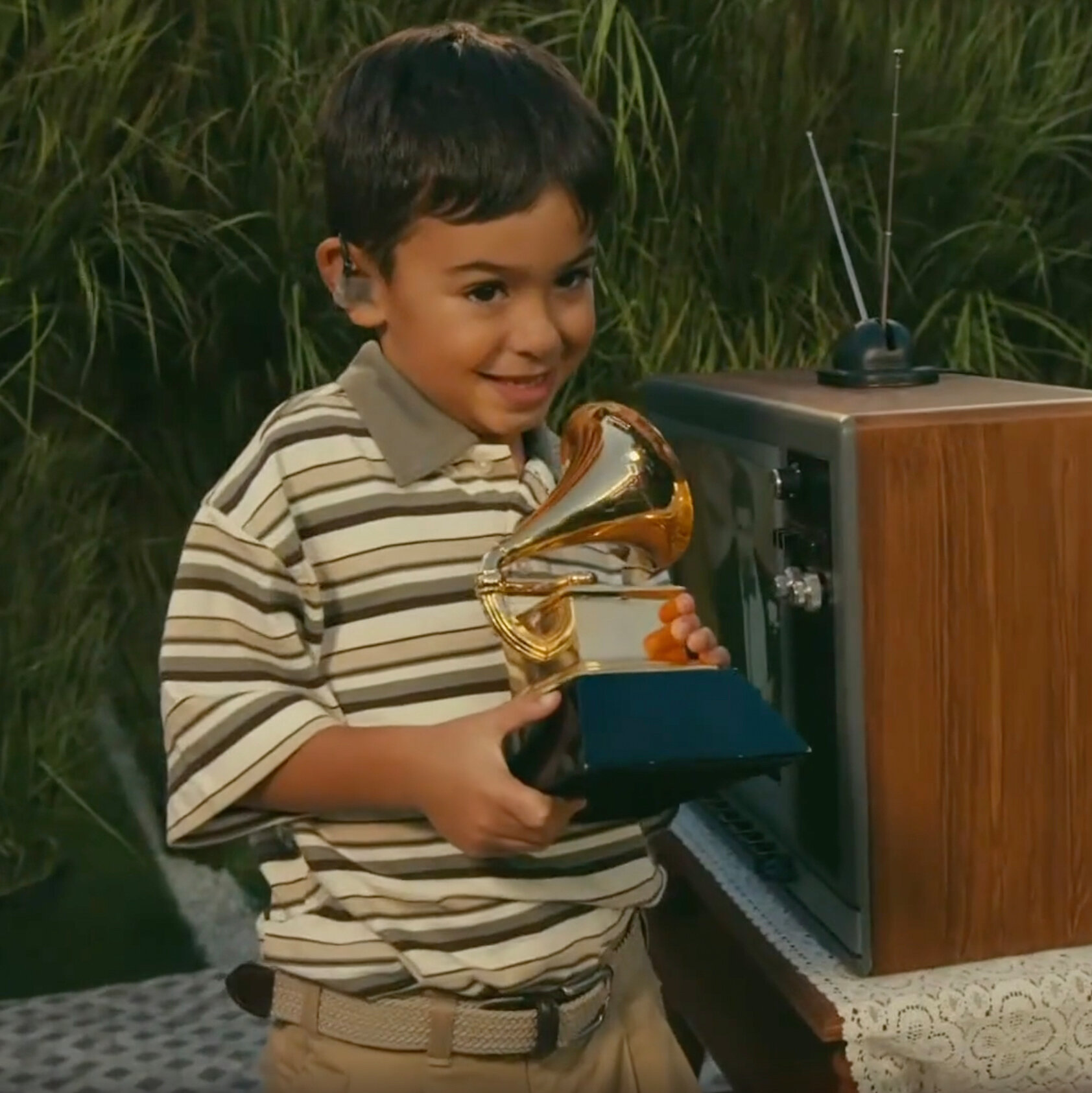 Antonio Padilla on stage at the Benito Bowl